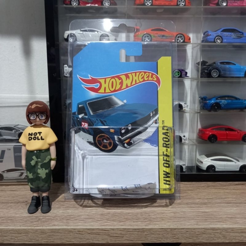 Custom Card Datsun 620 Tosca Gift Pack Hot Wheels