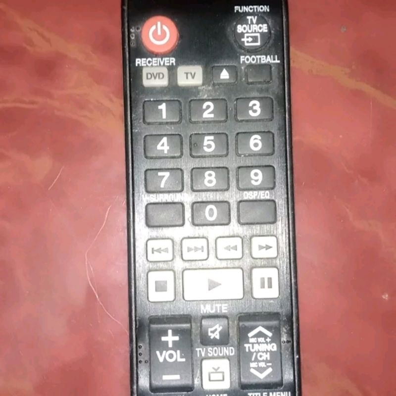 remot TV LCD Samsung DVD Home Theater System AH59-02550A