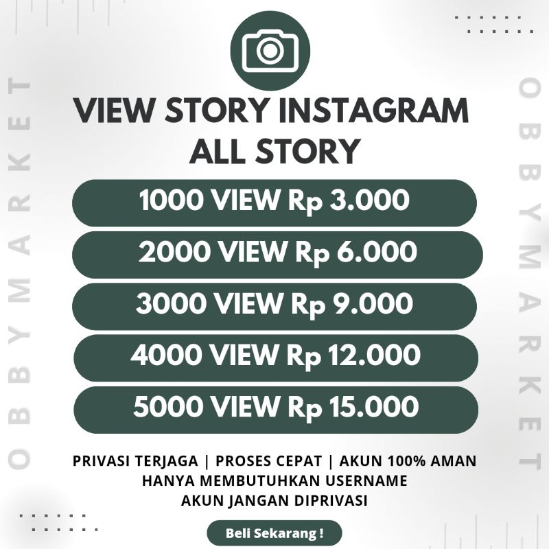 View Story Instagram Proses Cepat / Views All Story Ig