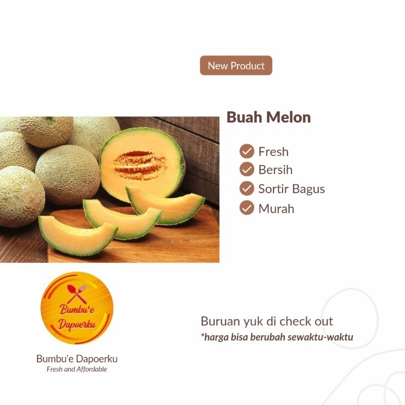 

Melon | Fresh Product | Kirim Instan