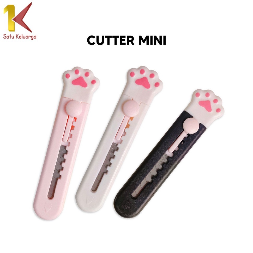 

Sale plus Satu Keluarga Cutter Mini Portable C786 Kater Mini Cutter Unboxing Model Animal Paket Silet Kecil Travelling Pisau Pemotong Kertas