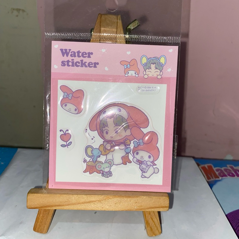 NCT x Sanrio water sticker melody mark nct