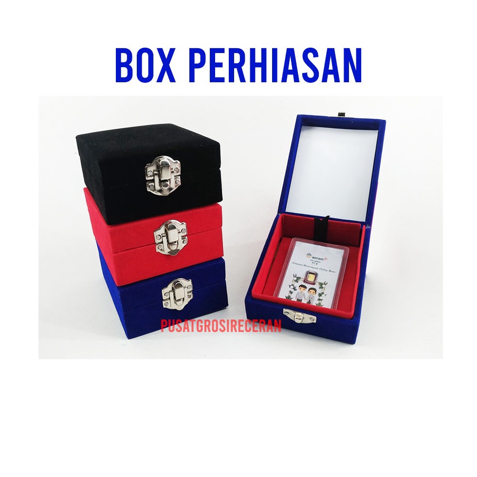 

TERBATAS Box Antam Gift Box Kotak Kado Hadiah untuk Logam Mulia Kotak Perhiasan Kenang Kenangan Exclusive