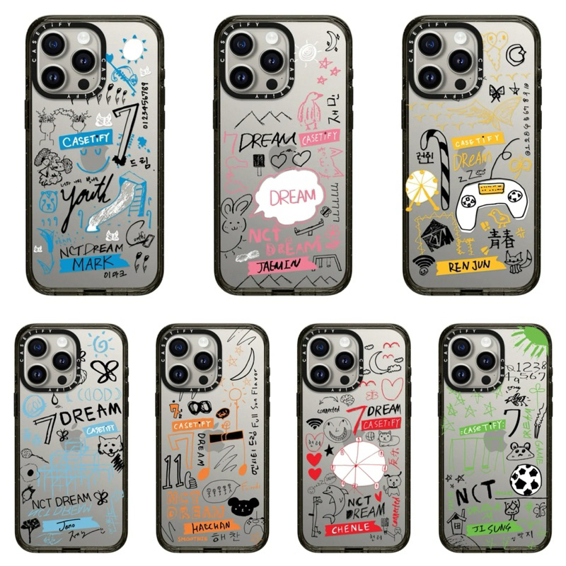 ‼️ PRE-ORDER ‼️ CASETIFY NCT DREAM PLAYGROUND CASE IPHONE 12 12 PRO 12 PRO MAX 13 13 PRO 13 PRO MAX 