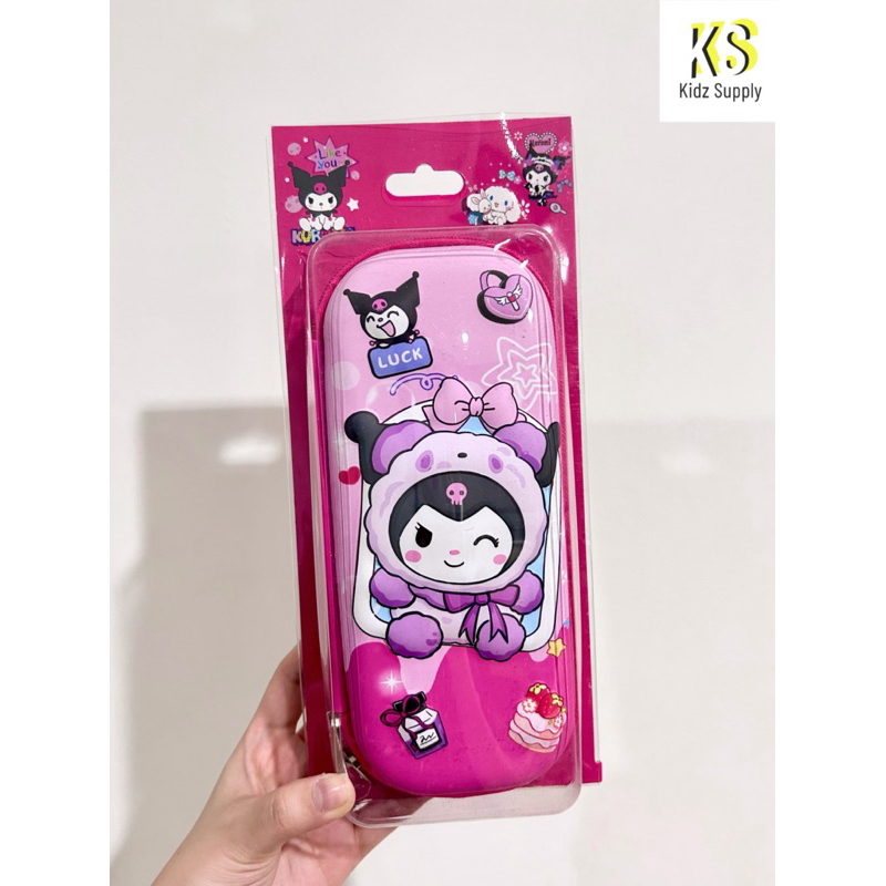 

Tempat Pensil Labubu Kuromi Kotak Pensil Anak Perempuan Kuromi Hardcase 3D Timbul Gambar Unicorn