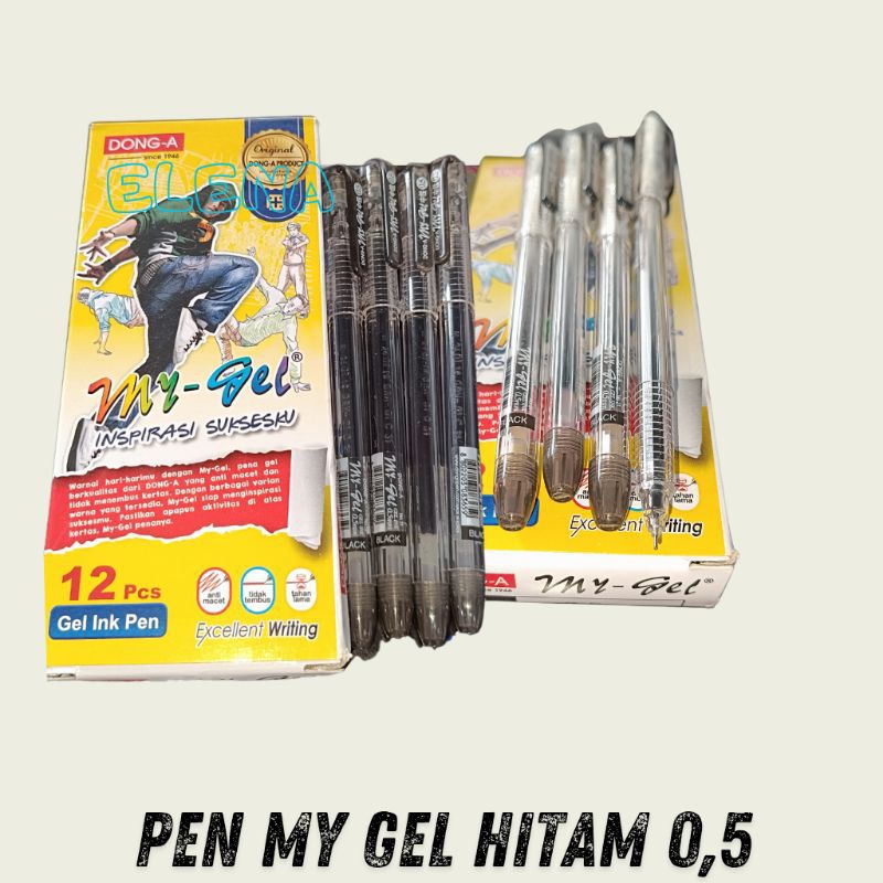 

pen my gel 0,5mm/pulpen cair/ pulpen my gel 0,5mm/ pen DONG- A