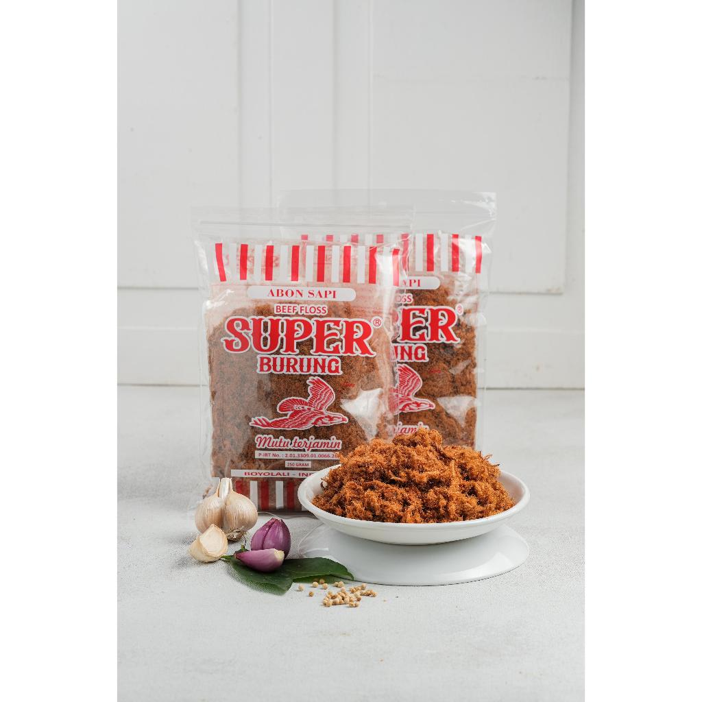 

Abon Sapi Super Burung 250gr