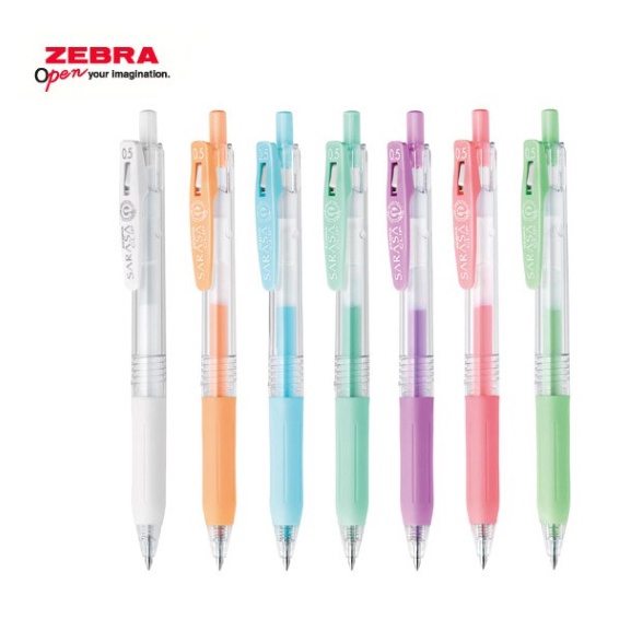 

PESTA DISKON Pulpen Zebra Sarasa Neon Milky Marble Mostect