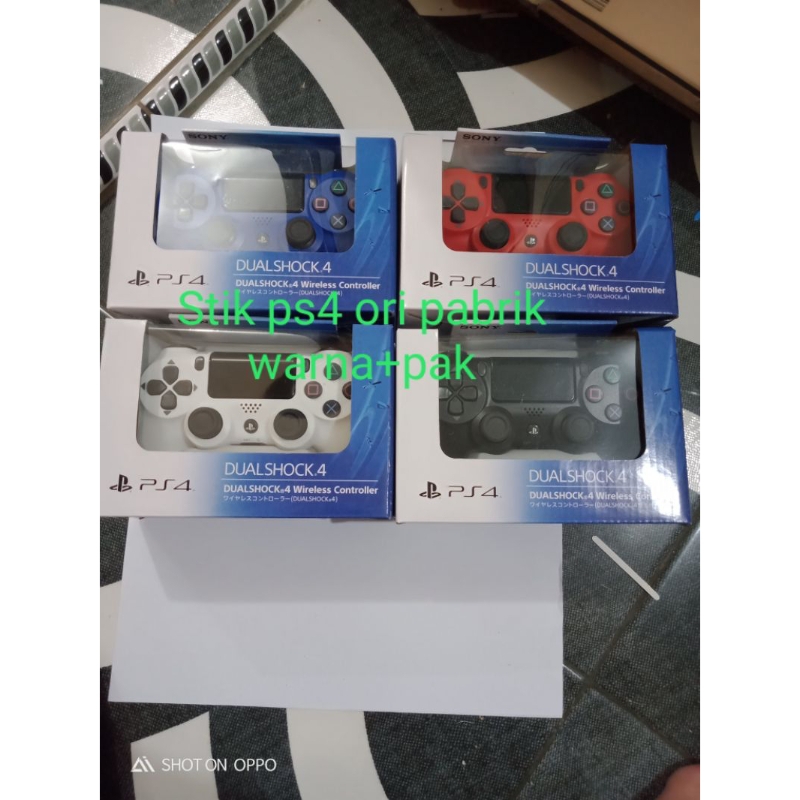 STICK PS4 OP WARNA PLUS PAK / STIK PS4 ORI PABRIK WARNA