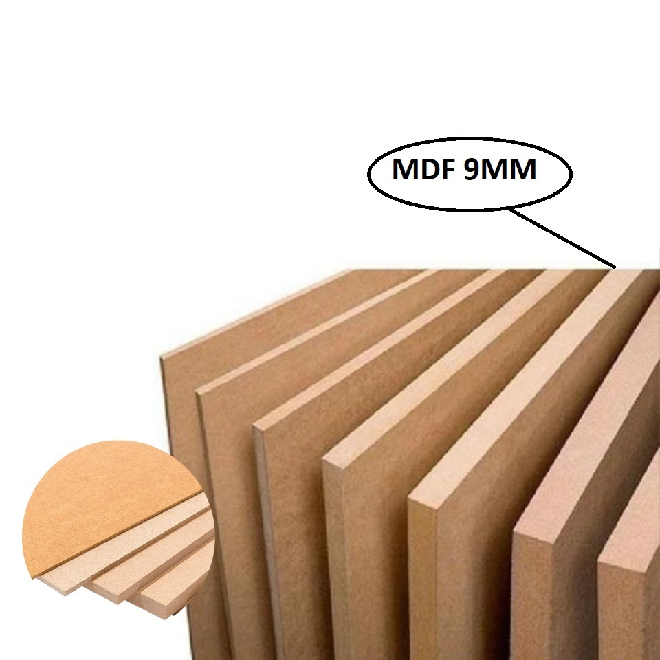 

MDF Board Papan Mdf Papan MDF coklat 9mm Potongan Custom ukuran 30 X 40 CM