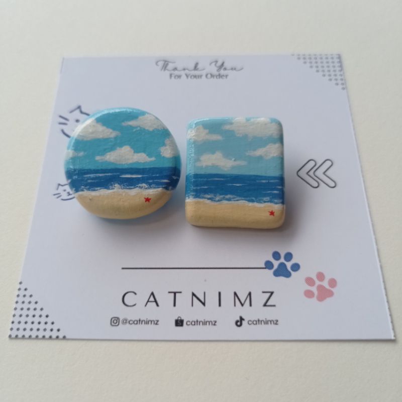 Clay Pin / Bros mini lucu