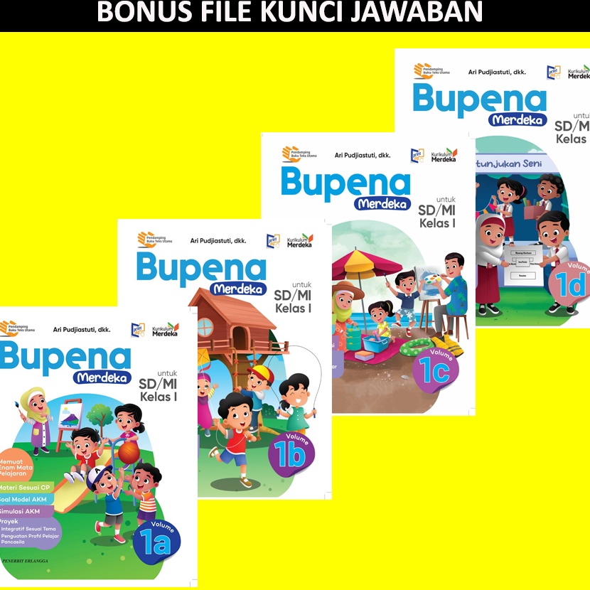 Grosir BUPENA MERDEKA SDMI JL1ABCD PLUS KUNCI JAWABAN