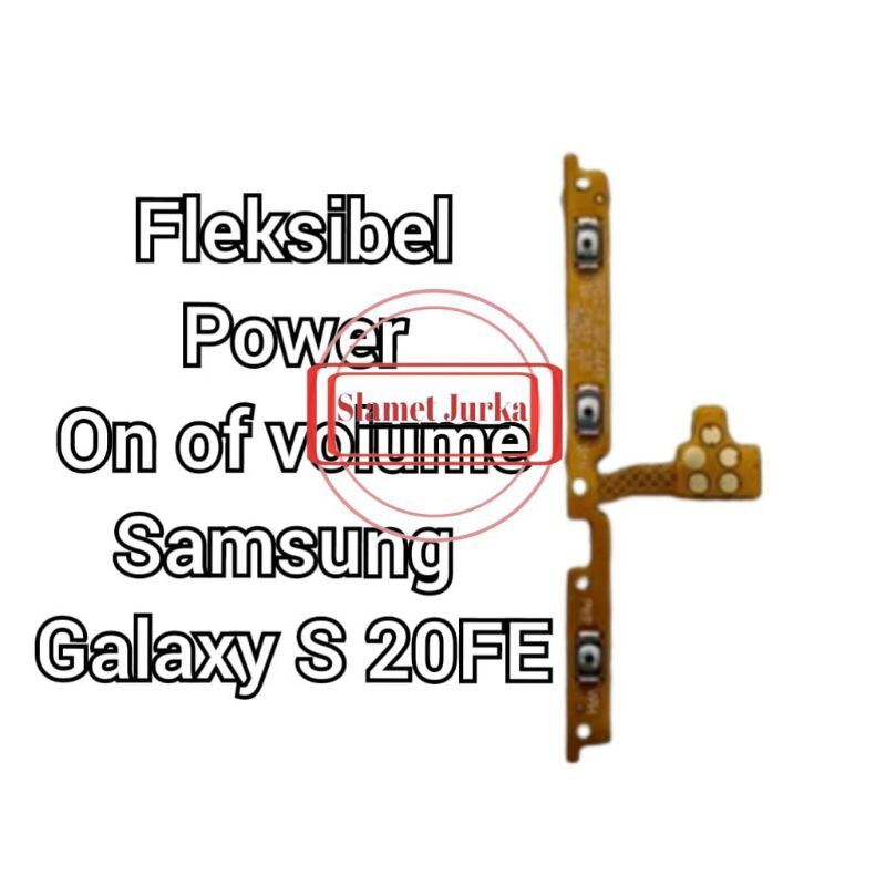 tombol volume fleksibel on off samsung Galaxy S20FE