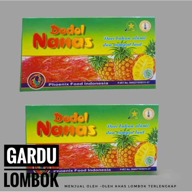 

Dodol Rumput Laut rasa Nanas 160 gr (oleh -oleh Khas Lombok)