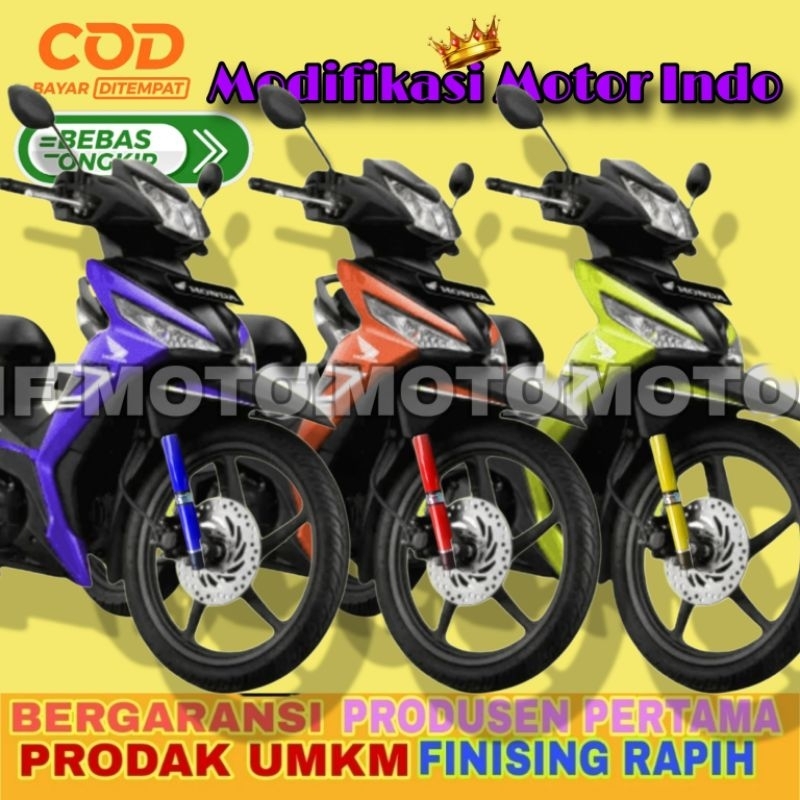 Cover Shock  Supra X 125 Cover Shock Depan Buat Semua Jenis Motor Supra X 125