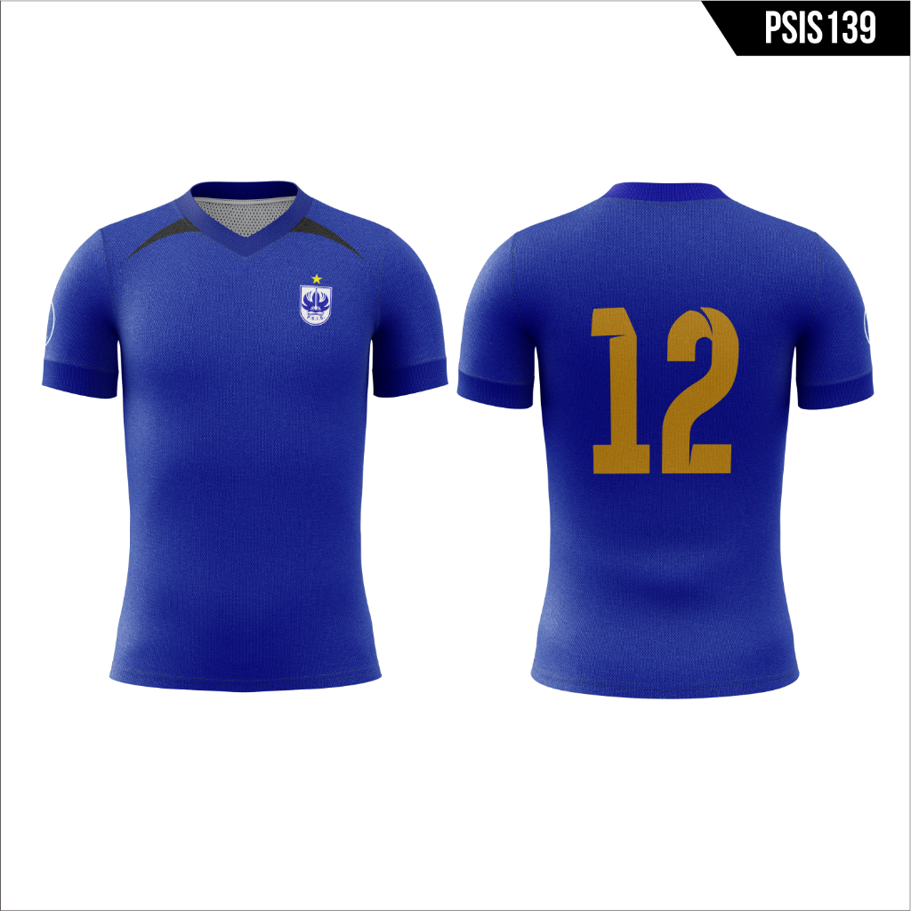 Jersey PSIS Home Away 2021 Full Printing Bahan milano Gratis Nama dan Nomor Punggung