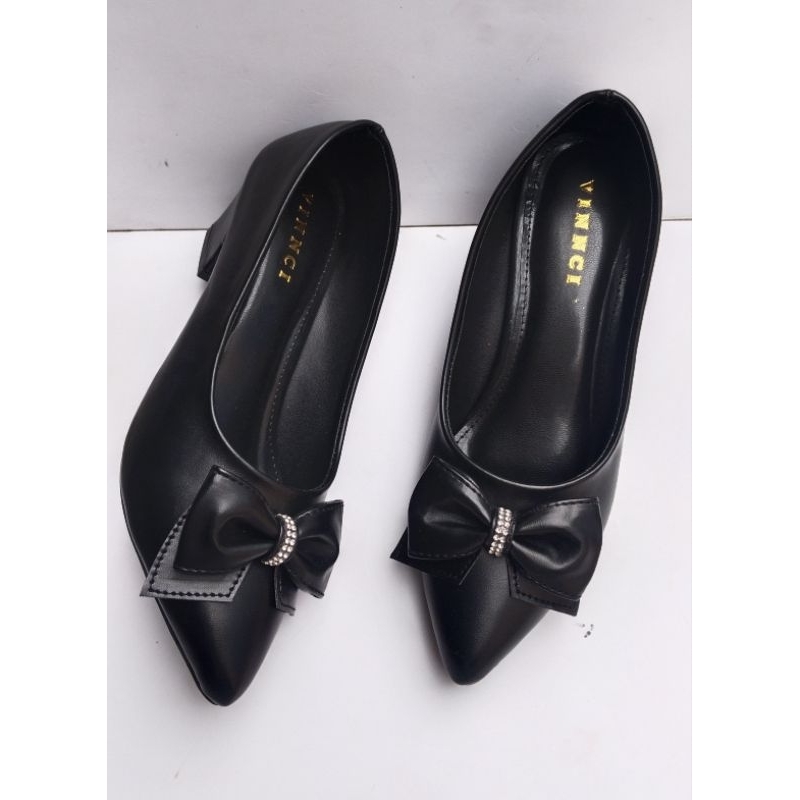 Sepatu kantor/kerja tapak tahu 5cm