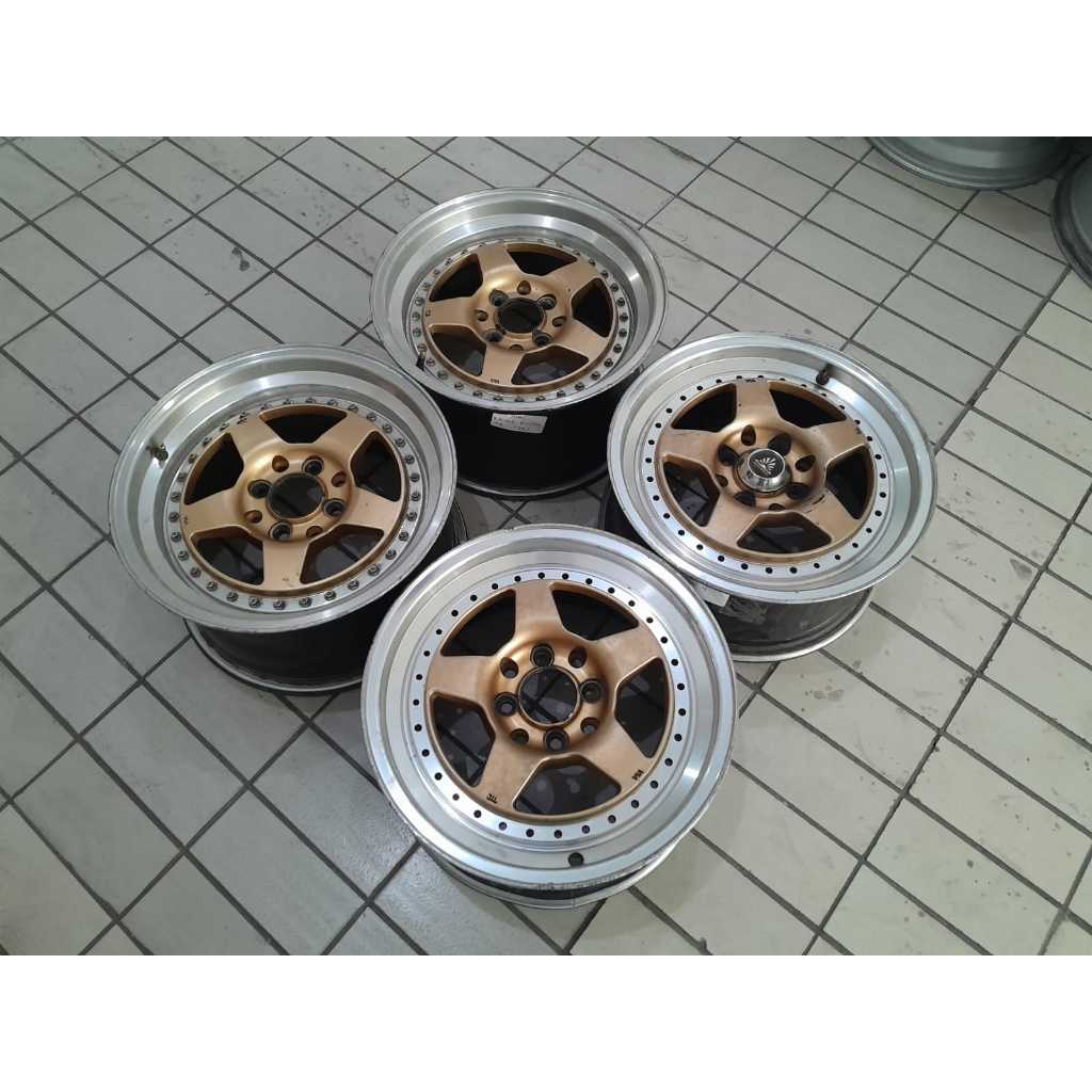Velg Mobil Bekas Racing R15 Brio Ayla Sirion Vios Etios Agya yaris