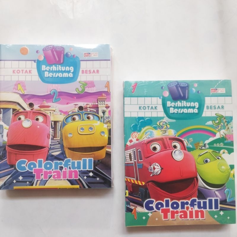 Buku kotak besar 1,5 cm strimin besar /PACK/10 Buku