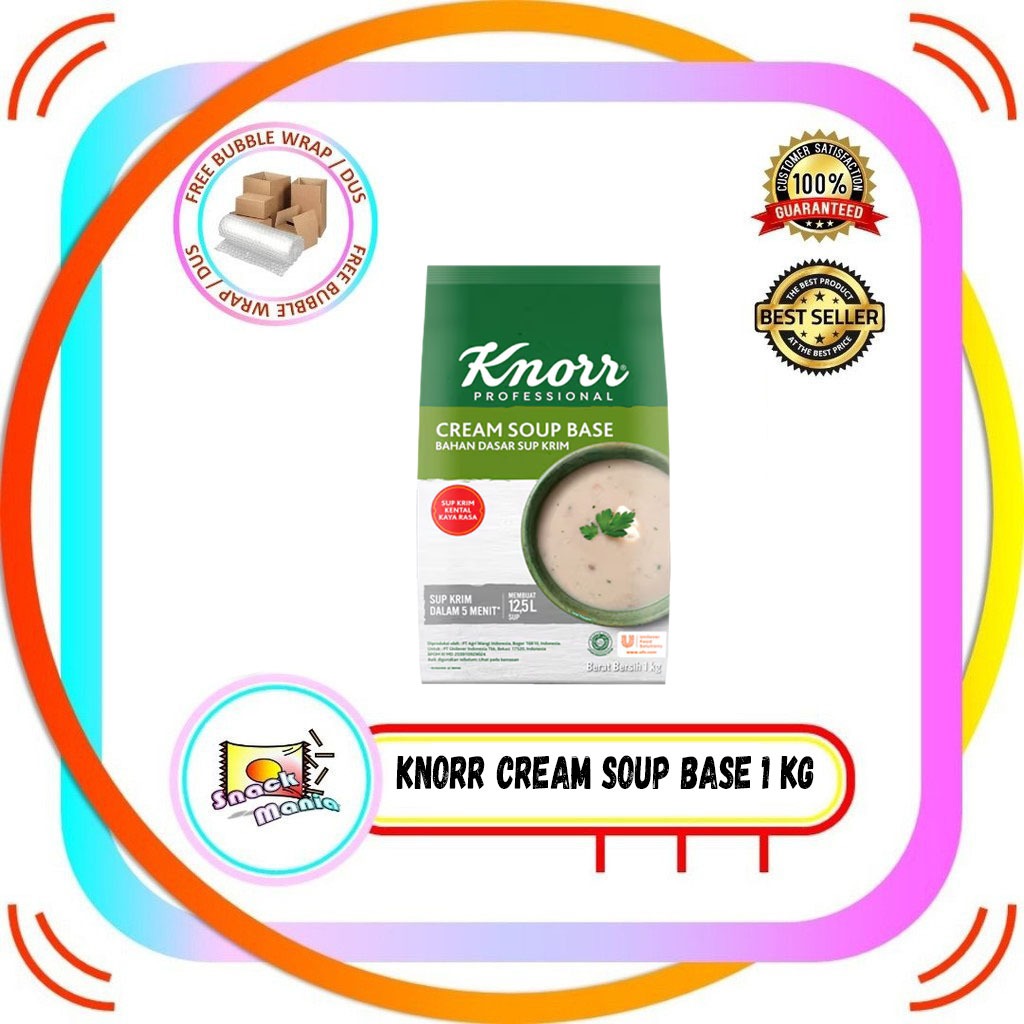 

Knorr CREAM SOUP BASE ~ 1 kg Bahan Dasar Sup Krim