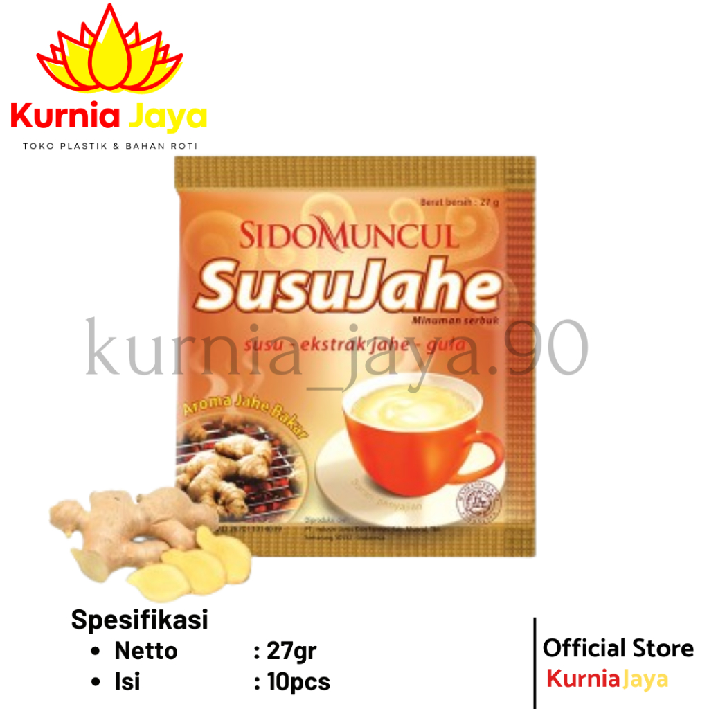 

[ SIDOMUNCUL ] Susu Jahe 27gr, 10pcs