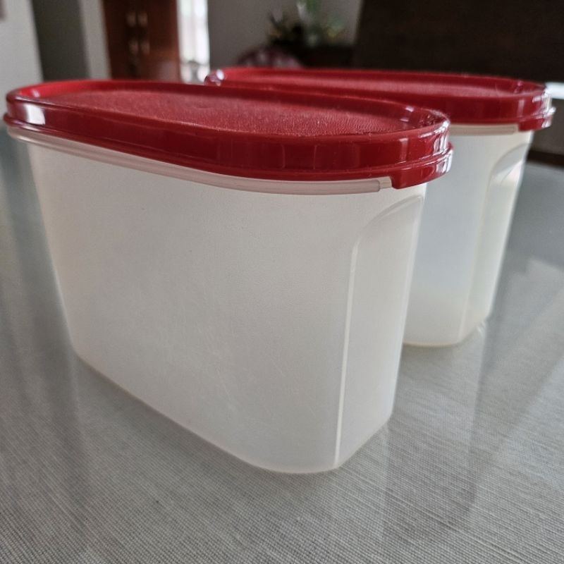 HARGA PER PCS  PRELOVED TUPPERWARE MM OVAL 1,1L