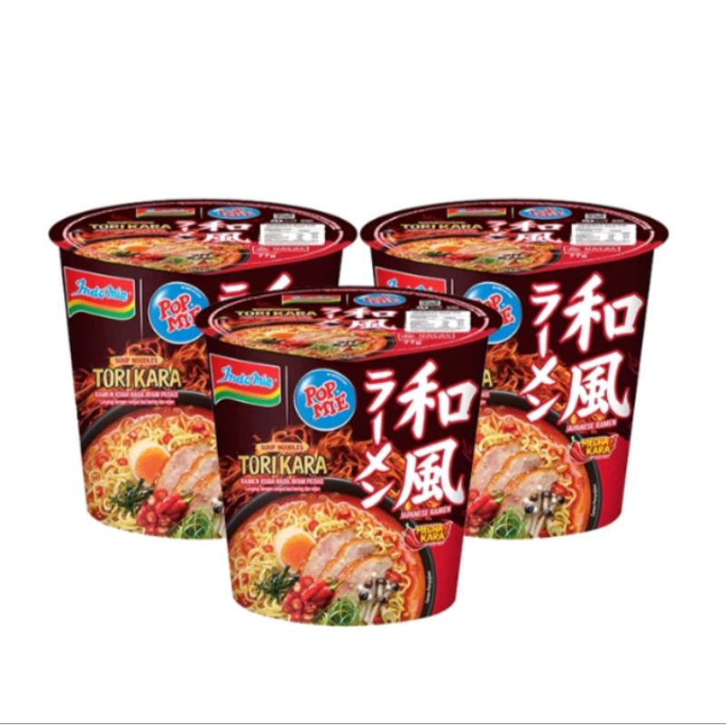 

POP MIE RAMEN TORI KARA FREE SENDOK MAKAN