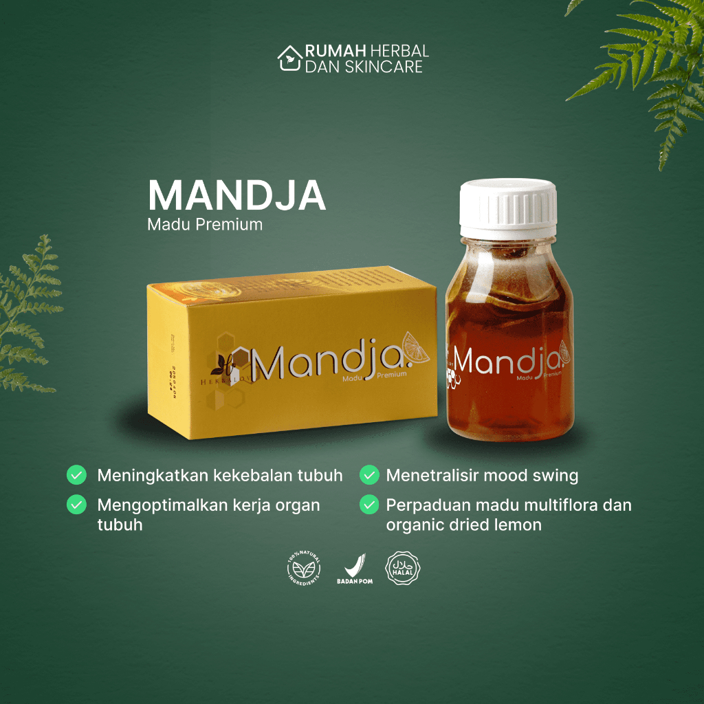 

MANDJA HERBALOV Madu Murni Extra Lemon