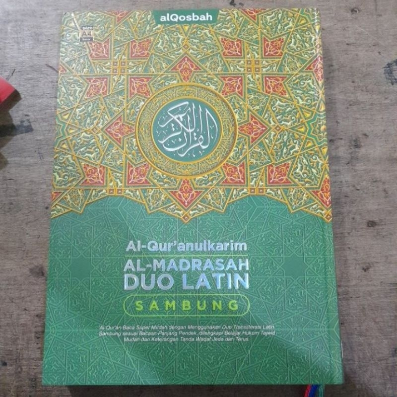 Al-Quran Al-Madrasah Duo Latin Sambung A4