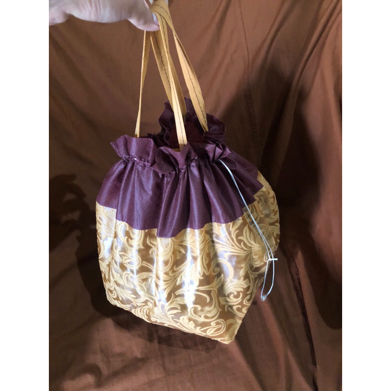 Tas Hajatan Mewah Serut Embos