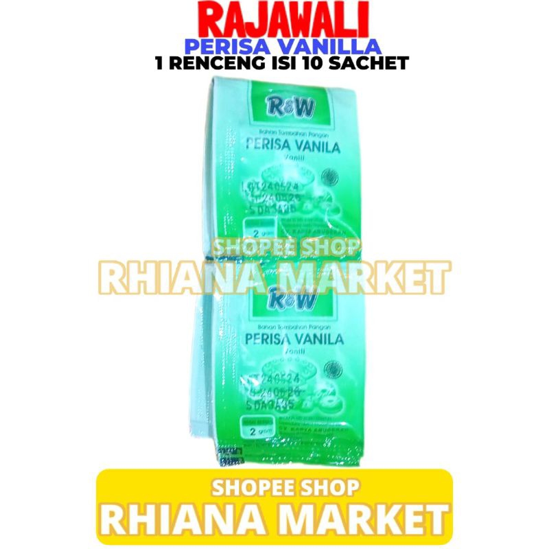 

Vanilla Perisa Vanilla Bubuk 1 Renceng Isi 10 Sachet 2 Gram