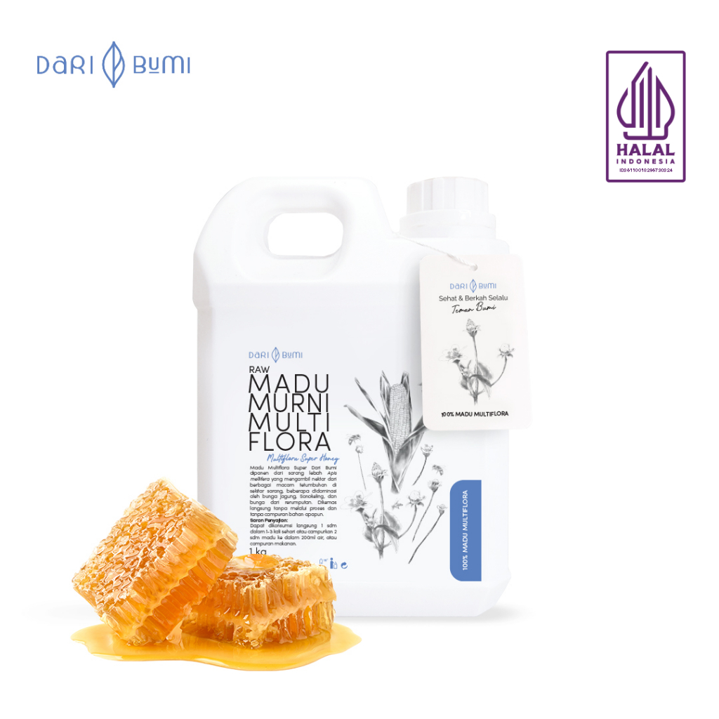 

Dari Bumi Madu Murni Multiflora 1 Kg Premium Pure Original