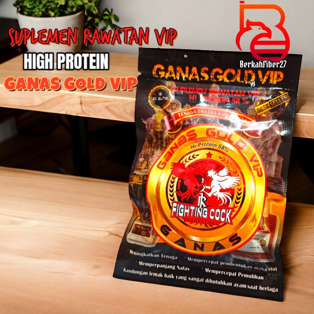 KAMLANG GANAS GOLD VIP isi 20 butir KAMLANG AYAM VITAMIN AYAM SUPLEMEN AYAM VIP KAMLANG