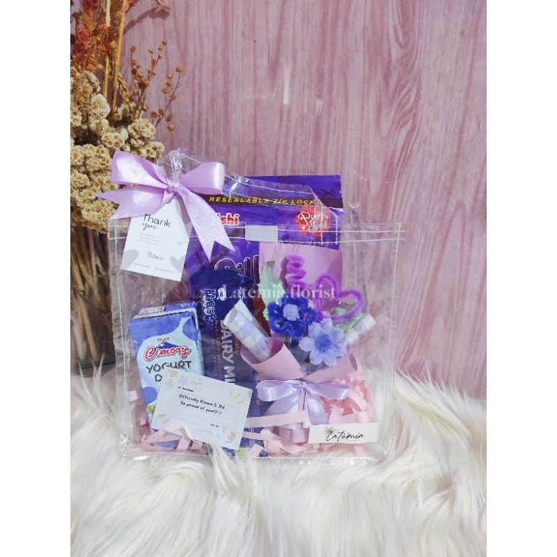 

Bag Hampers Costum / Bag Snack / Buket mini