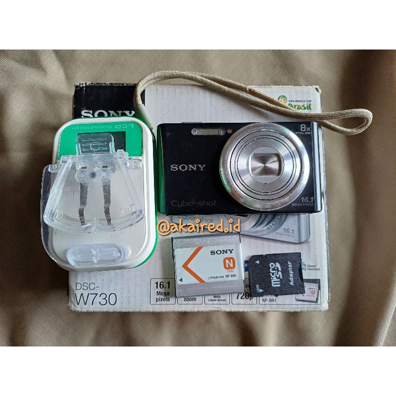 Camera Digital Sony Cybershot DSC-W730 Bekas Second