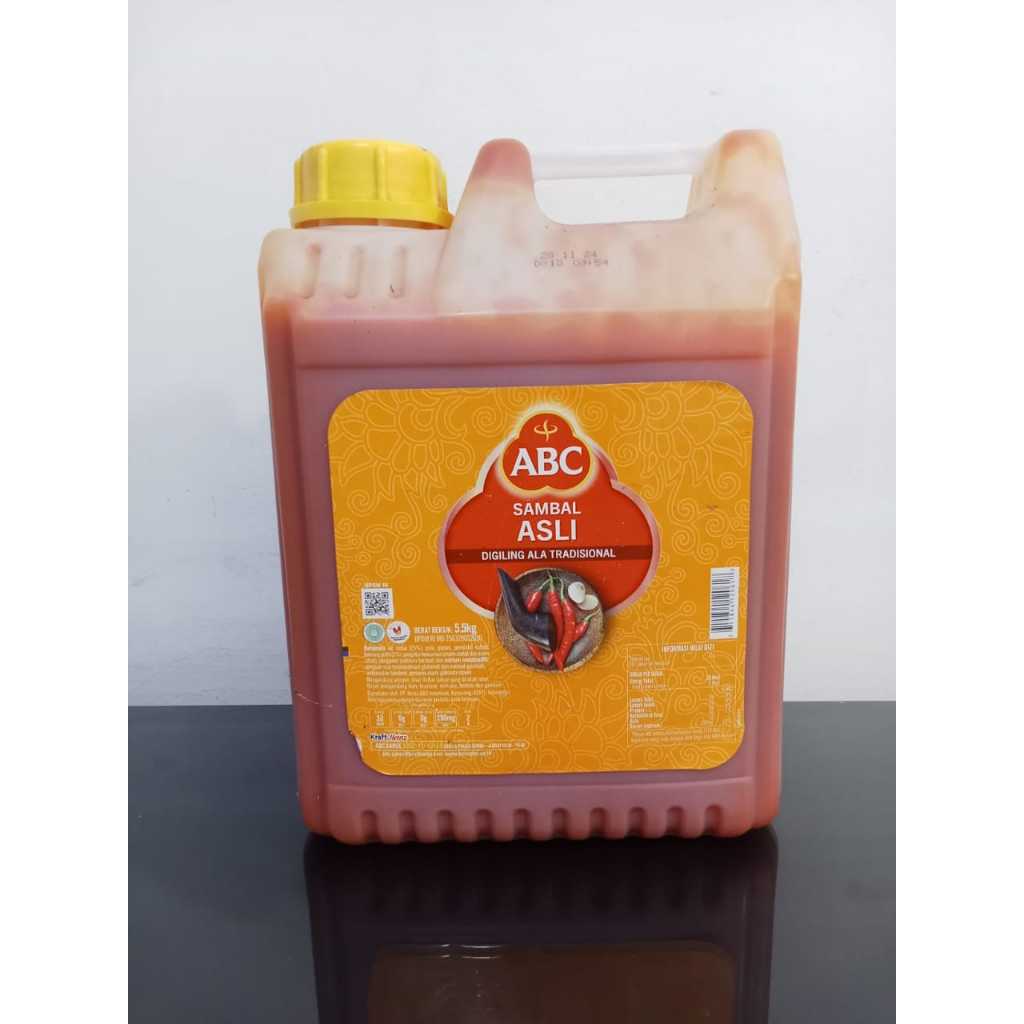 

ABC Saus Sambal Asli Jerigen 5.7 kg