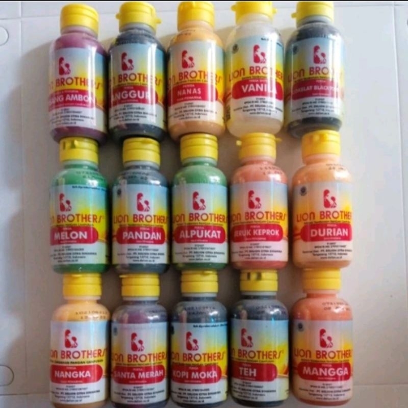 

Lion Brother perisa dan pewarna makanan,