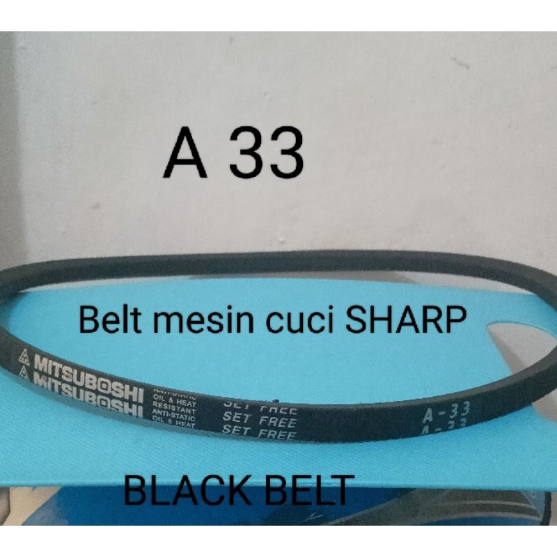 Belt, tali kipas ,mesin cuci Sharp 2 tabung A33