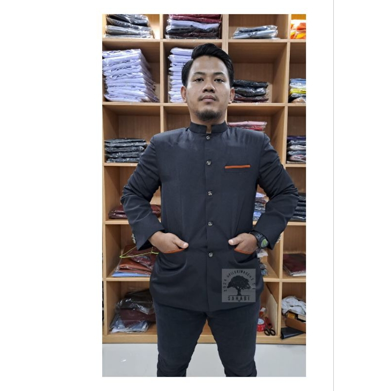 Jasko Mandarin jas Koko Tasikmalaya jasko elegan pria dewasa