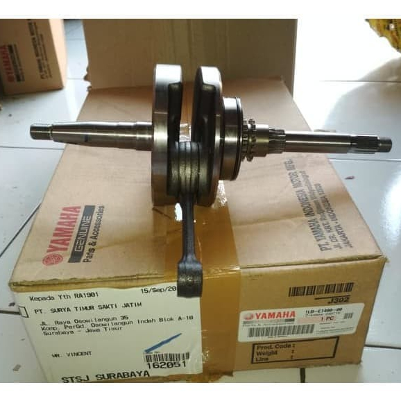 Crankshaft As Kruk Yamaha Xeon RC GT 125, Aerox 125 1LB-E1400-00