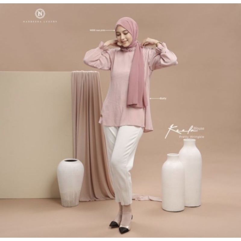 Atasan Blouse Nadheera Luxury (Preloved)