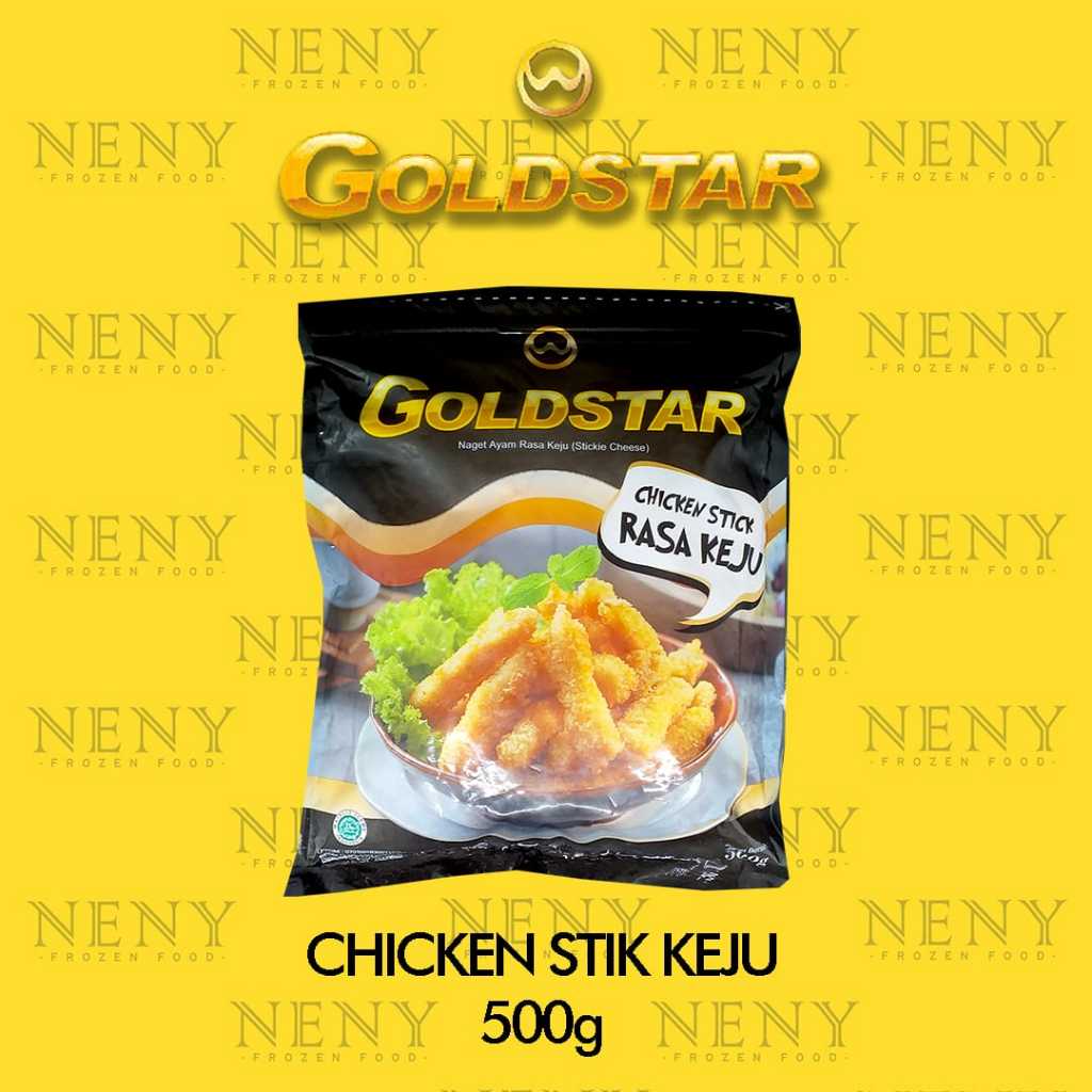 

Goldstar Chicken Stik Keju 500g