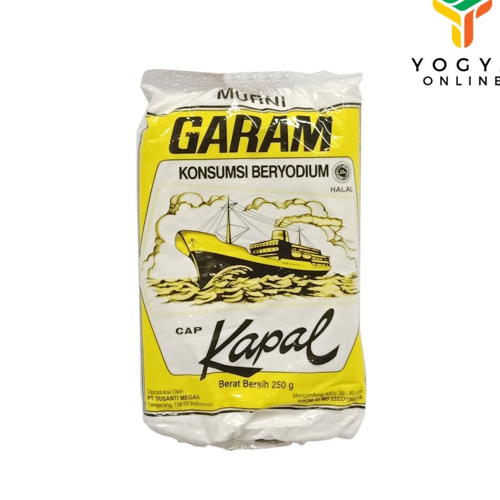 

Kapal Garam Halus 250 Gr