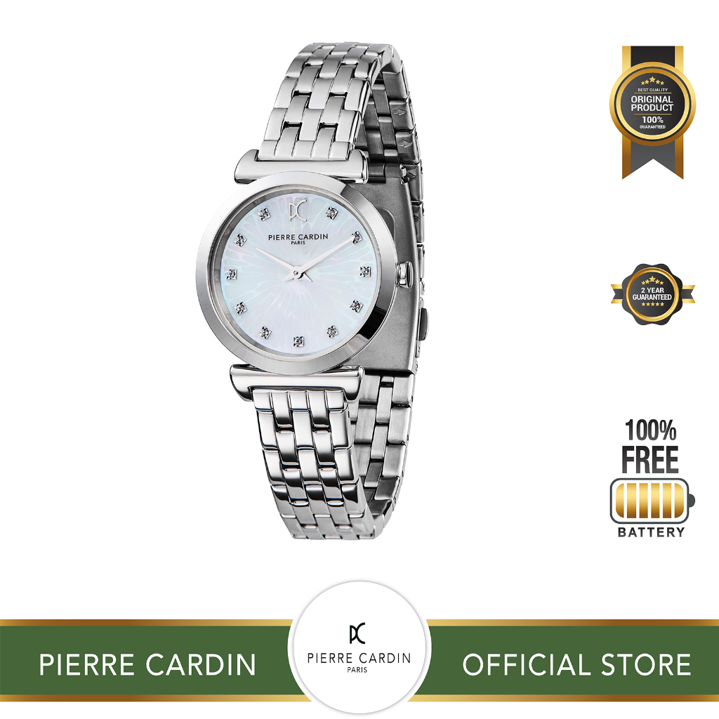 Pierre Cardin Watch CF.0812.SJ, Pantheon Chrysantheme Womens, 30 mm - Jam Tangan Wanita