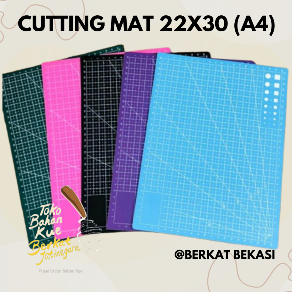 

CUTTING MAT UKURAN A4/MARTAS UKUR/MATRAS POTONG