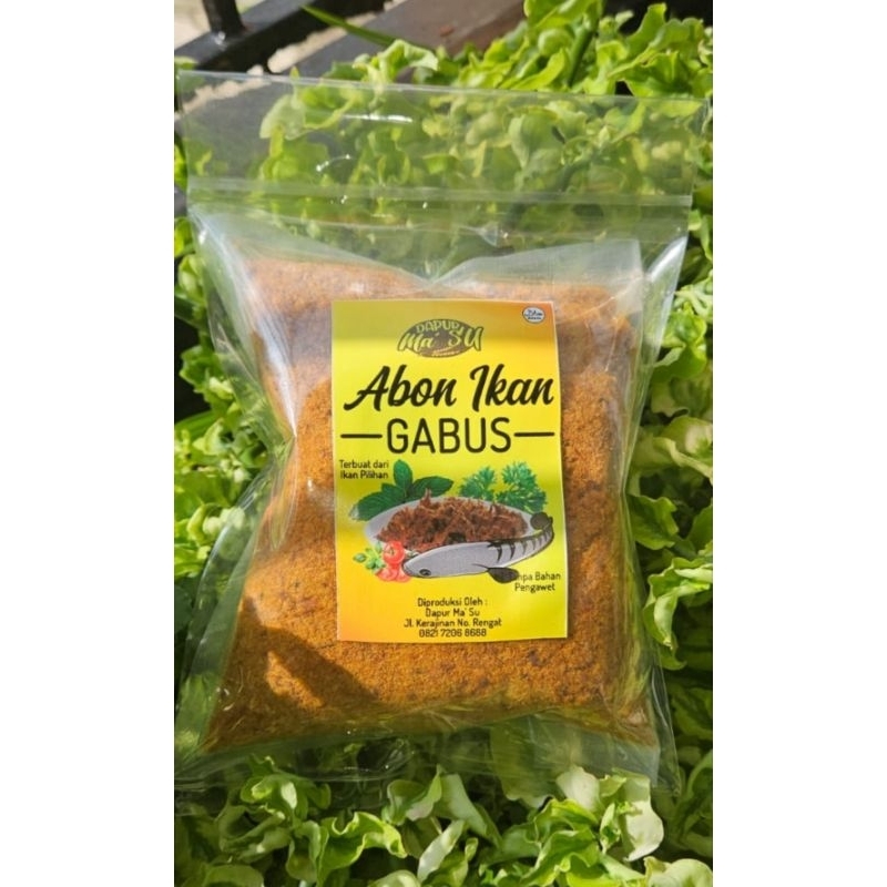 

ABON IKAN GABUS/ABON PEDAS/ABON ORIGINAL 100gr/250gr