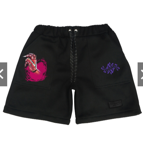FLICWORLD - Mecha Black Short Pants