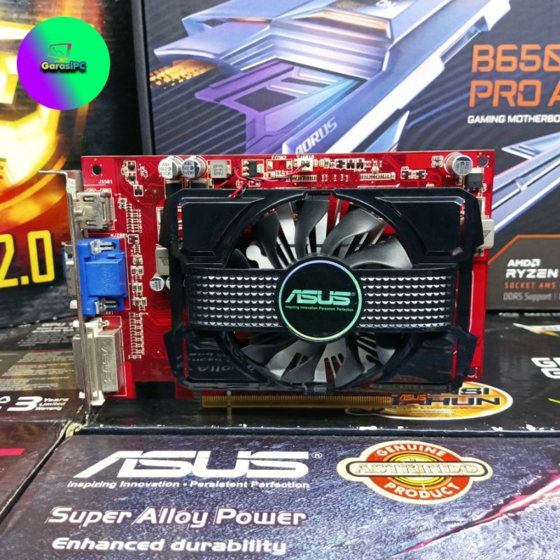 VGA Card AMD Ati Radeon Asus HD 6670 2Gb 128Bit DDr3 Pci-Express