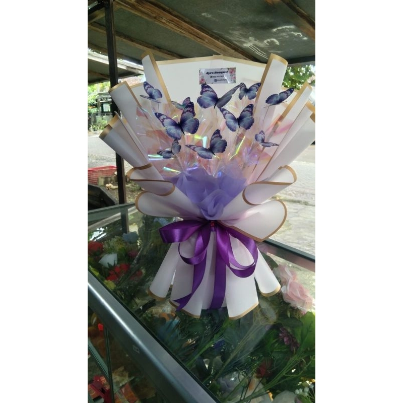 Buket kupu2 LED/buket kupu2 lampu