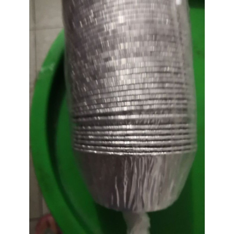 10pcs Cup alumunium foil 120ml RX14081 tanpa tutup